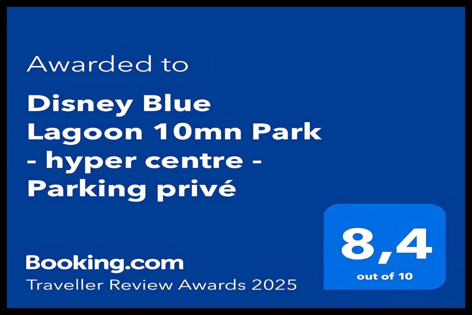 Disney Blue Lagoon - Ideal Sejour Famille Et Professionnel - Parking Inclus - Facile D'Acces - Proche Transport & Parc Disney Bussy-Saint-Georges Ngoại thất bức ảnh